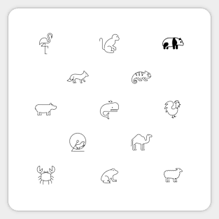 Animals Sticker